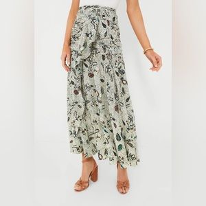 Ulla Johnson Georgina Skirt in Botanical Mist size 8